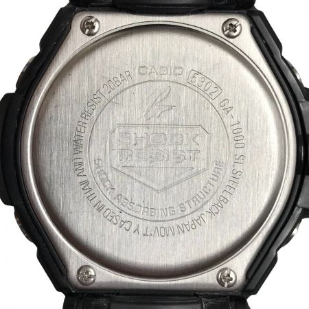  CASIO カシオ G-SHOCK  SKY COCKPIT スカイコックピット クォーツ デジアナウォッチ 本体のみ  GA-1000-1AJF ブラック