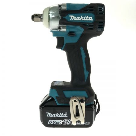  MAKITA マキタ 充電式インパクトレンチ 18V TW300DRGX ブルー 充電器・充電池2個・ケース付