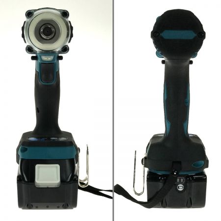  MAKITA マキタ 充電式インパクトレンチ 18V TW300DRGX ブルー 充電器・充電池2個・ケース付