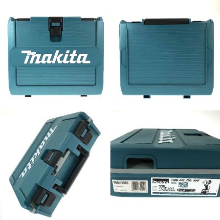  MAKITA マキタ 充電式インパクトレンチ 18V TW300DRGX ブルー 充電器・充電池2個・ケース付