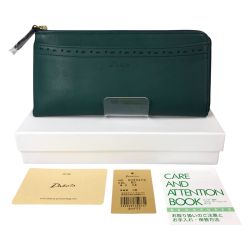 ## Dakota ダコタ  アペーゴ L字ファスナー 長財布 0030473 ネイビー Cランク