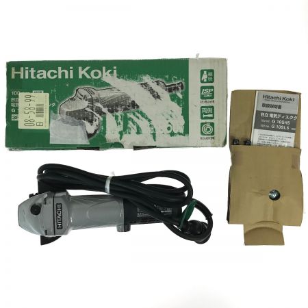  HITACHI 日立 100mm 電気ディスクグラインダ G10SH5