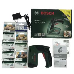 ## BOSCH ボッシュ コードレスタッカー PTK3.6LI ステープル付属 Bランク