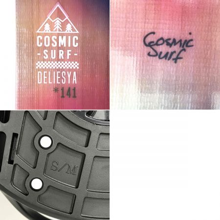  COSMIC SURF DELIESYA 141 DELIESYA 141 ビンディング付き スノーボード 未使用品