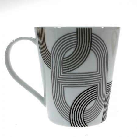  HERMES エルメス RALLYE24 ラリー24 マグカップ グレー シングル 箱付