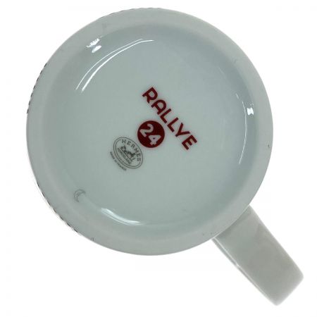  HERMES エルメス RALLYE24 ラリー24 マグカップ グレー シングル 箱付