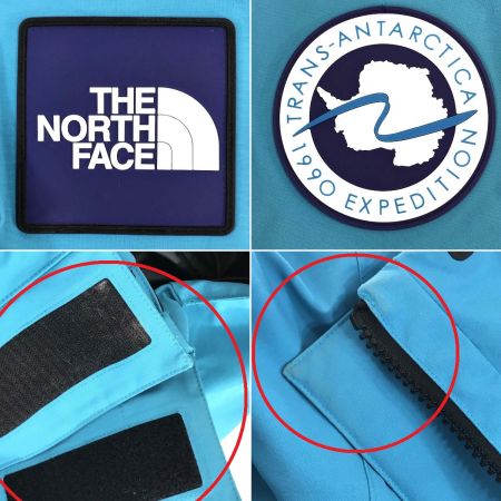  THE NORTH FACE ザノースフェイス トランスアンタークティカパーカー NP62238 スカイブルー XLサイズ