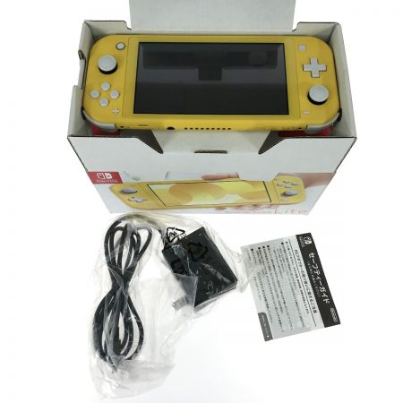  Nintendo ニンテンドウ Switch Lite HDH-001 イエロー スイッチライト 動作確認済