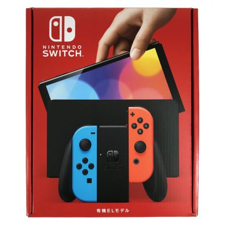  Nintendo ニンテンドウ Nintendo Switch 有機ELモデル HEG-001 ネオンブルー/レッド 未使用品