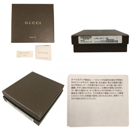  GUCCI グッチ グッチシマ ニュージャッキー 2つ折り財布 ジャンク品 220354 ブラウン