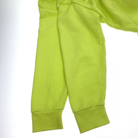  adidas アディダス パーカー アドベンチャービッグロゴフード GN2344 黄緑 Mサイズ