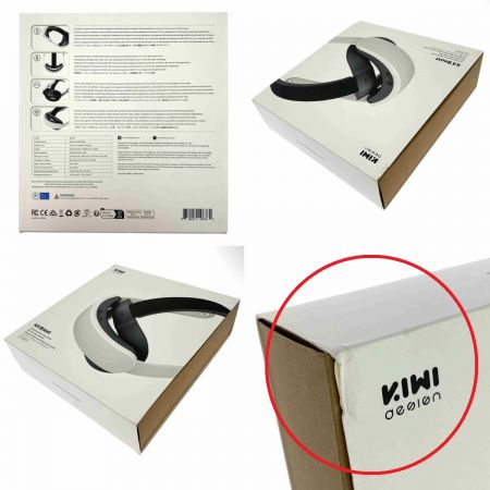  KIWI design K4 Boost Quest 3S/3用 バッテリーヘッドストラップ