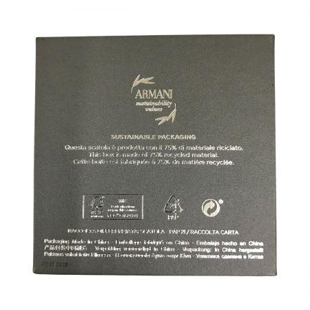  EMPORIO ARMANI エンポリオアルマーニ バングル ブレスレット シルバー×ゴールド