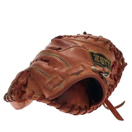  ZETTBRCB34512 デュアルキャッチ キャッチャーミット 軟式用 縦型 BRCB34512 オレンジ 右投用