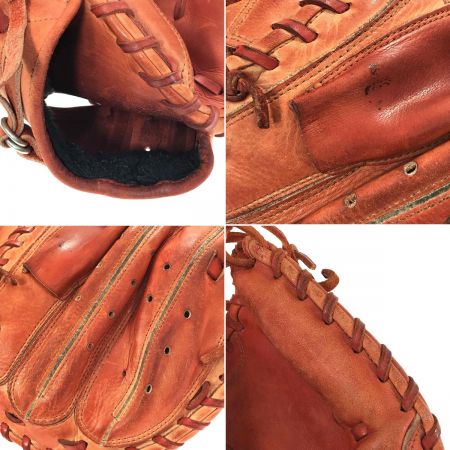  ZETTBRCB34512 デュアルキャッチ キャッチャーミット 軟式用 縦型 BRCB34512 オレンジ 右投用