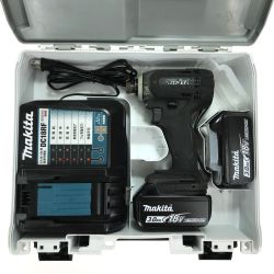 ## MAKITA マキタ 18v 充電式インパクトドライバ TD149DRFXB 黒 充電器・充電池2個・ケース付 Bランク
