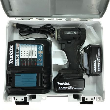  MAKITA マキタ 18v 充電式インパクトドライバ TD149DRFXB 黒 充電器・充電池2個・ケース付