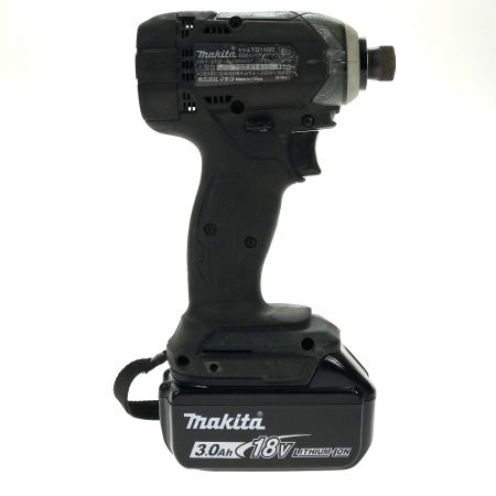  MAKITA マキタ 18v 充電式インパクトドライバ TD149DRFXB 黒 充電器・充電池2個・ケース付