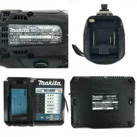  MAKITA マキタ 18v 充電式インパクトドライバ TD149DRFXB 黒 充電器・充電池2個・ケース付