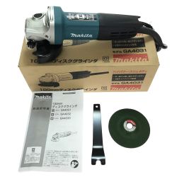 ## MAKITA マキタ 100mm ディスクグラインダ GA4031 100v Sランク