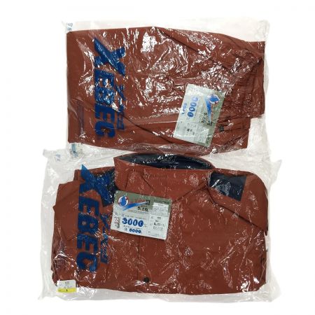  XEBEC ジーベック 防水防寒ブルゾン532(Lサイズ)・パンツ530(Mサイズ) セット オレンジ