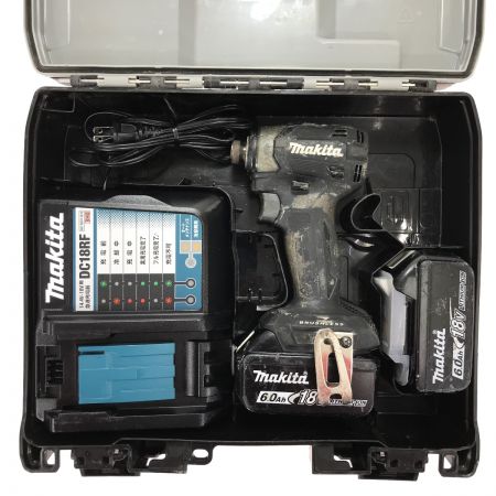  MAKITA マキタ 18V 充電式インパクトドライバ TD173DRGXB ブラック 充電器・充電池2個・ケース付
