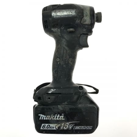  MAKITA マキタ 18V 充電式インパクトドライバ TD173DRGXB ブラック 充電器・充電池2個・ケース付