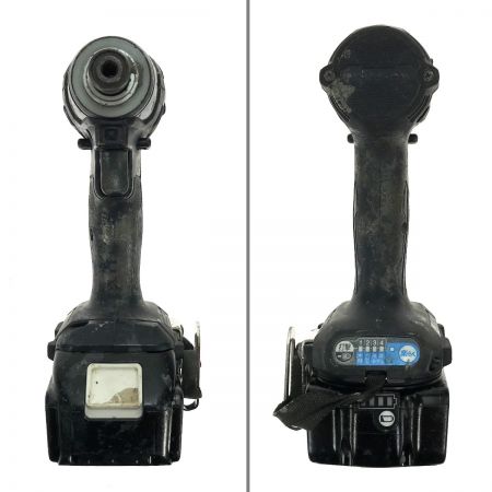  MAKITA マキタ 18V 充電式インパクトドライバ TD173DRGXB ブラック 充電器・充電池2個・ケース付