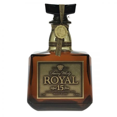 【北海道内限定発送】 ROYAL サントリーローヤル 15年 ゴールドラベル 43％ 750ml 箱付 ジャパニーズウィスキー 未開栓