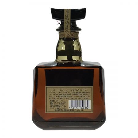 【北海道内限定発送】 ROYAL サントリーローヤル 15年 ゴールドラベル 43％ 750ml 箱付 ジャパニーズウィスキー 未開栓