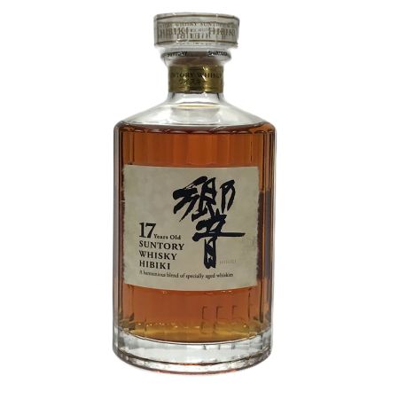 【北海道内限定発送】 HIBIKI サントリーヒビキ 響17年 43% 700ml 裏ゴールドラベル 箱付 ジャパニーズウィスキー 未開栓