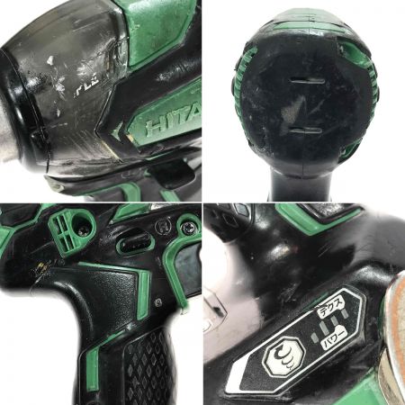  HITACHI 日立 18V 充電式インパクトドライバー WH18DDL2 グリーン 充電器・充電池2個・ケース付