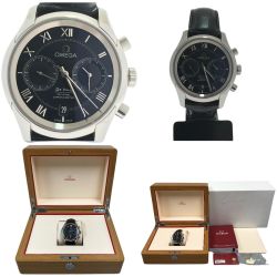 ## OMEGA オメガ デビル コーアクシャル クロノグラフ 自動巻き メンズ 431.13.42.51.01.001 ブラック Cランク