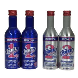 ## WAKO'S フューエルワン(F-1)200ml×2本・フューエルツー(F-2)200ml×2本セット 燃料添加剤 Nランク