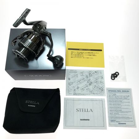  SHIMANO シマノ 22ステラ C5000XG スピニングリール 043979 青シール有 STELLA