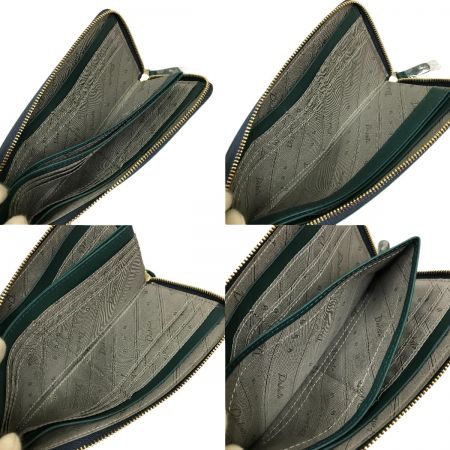  Dakota ダコタ アペーゴ L字ファスナー 長財布  0030473 ネイビー