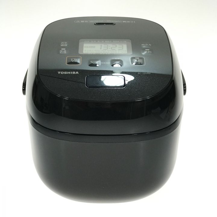 TOSHIBA 東芝 真空IH ジャー炊飯器 5.5合(1.0L) RC-10VRV グランブラック｜中古｜なんでもリサイクルビッグバン