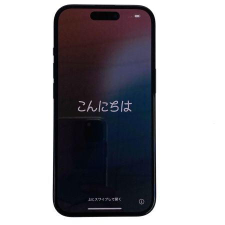  Apple アップル iPhone15 128GB MTMH3J/A ブラック 初期化済 docomo 〇