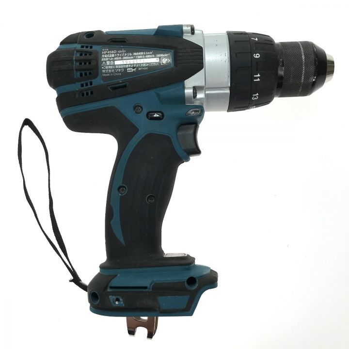 MAKITA マキタ 18V 充電式振動ドライバドリル HP458DRTX 充電器・充電池2個・ケース付｜中古｜なんでもリサイクルビッグバン