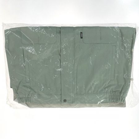  XEBEC ジーベック 作業着 上下セット 長袖 上Lサイズ・下85cm メンズ モスグリーン (1)