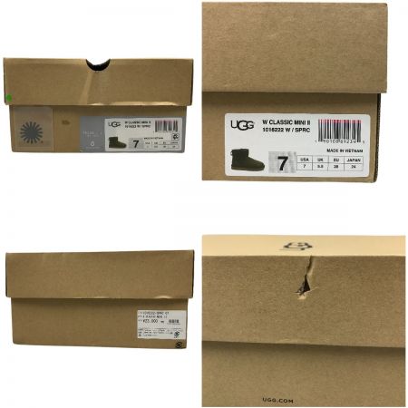  UGG アグ Classic Mini II ムートンブーツ 24cm 1016222 アンティロープ