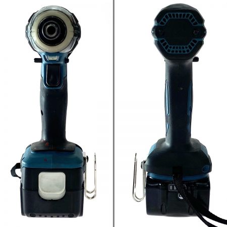  MAKITA マキタ 14.4V 充電式インパクトドライバ TD138DRFX ブルー 充電器・充電池2個・ケース付