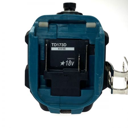  MAKITA マキタ 18V 充電式インパクトドライバ TD173 ブルー 本体のみ