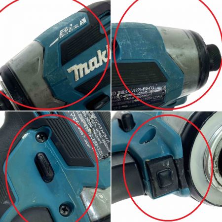  MAKITA マキタ 18V 充電式インパクトドライバ TD173 ブルー 本体のみ