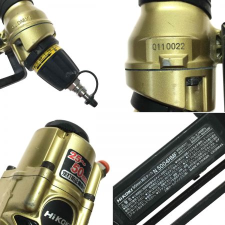  HiKOKI ハイコーキ 高圧フロア用タッカ N5004HMF ゴールド 動作確認済み