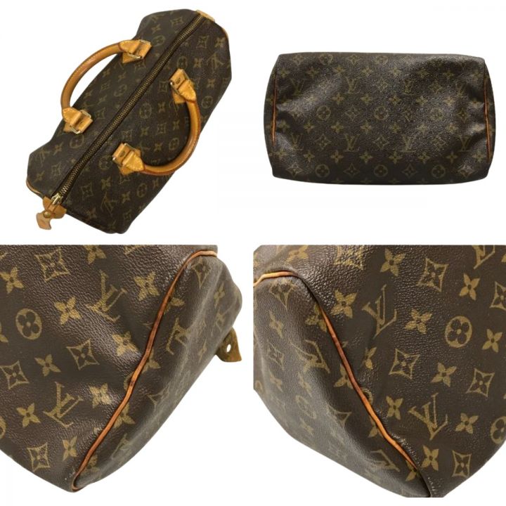 LOUIS VUITTON ルイヴィトン モノグラム スピーディ30 ハンドバッグ 