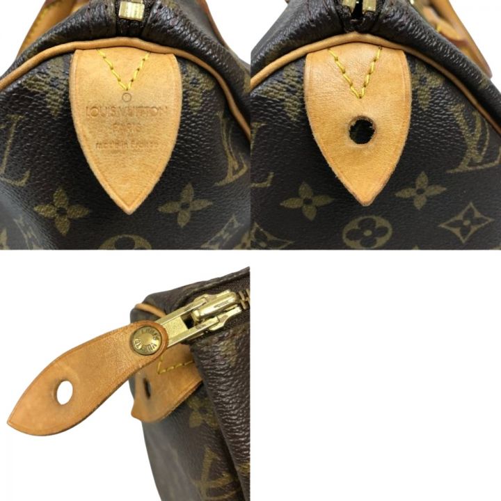 LOUIS VUITTON ルイヴィトン モノグラム スピーディ30 ハンドバッグ 