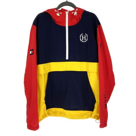  TOMMY HILFIGER トミーヒルフィガー ナイロンジャケット ハーフジップ プルオーバー 159AN926 Lサイズ