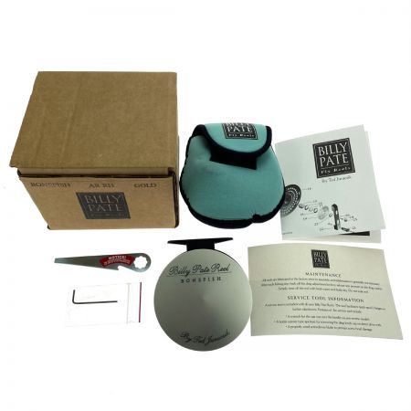 Billy Pate Reel BONEFISH ボーンフィッシュ Ted Juracsik フライリール 右巻き 