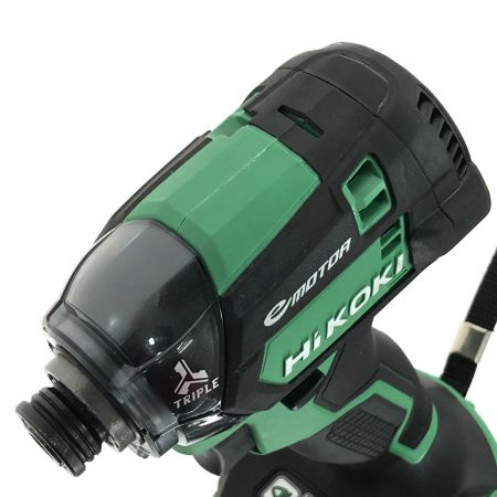  HiKOKI ハイコーキ 18V コードレスインパクトドライバ WH18DC グリーン 本体のみ